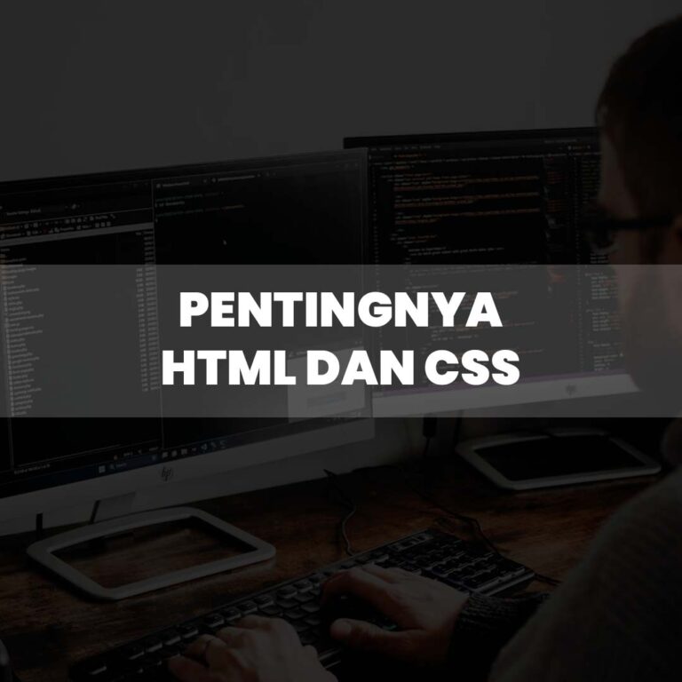 Pentingnya HTML dan CSS