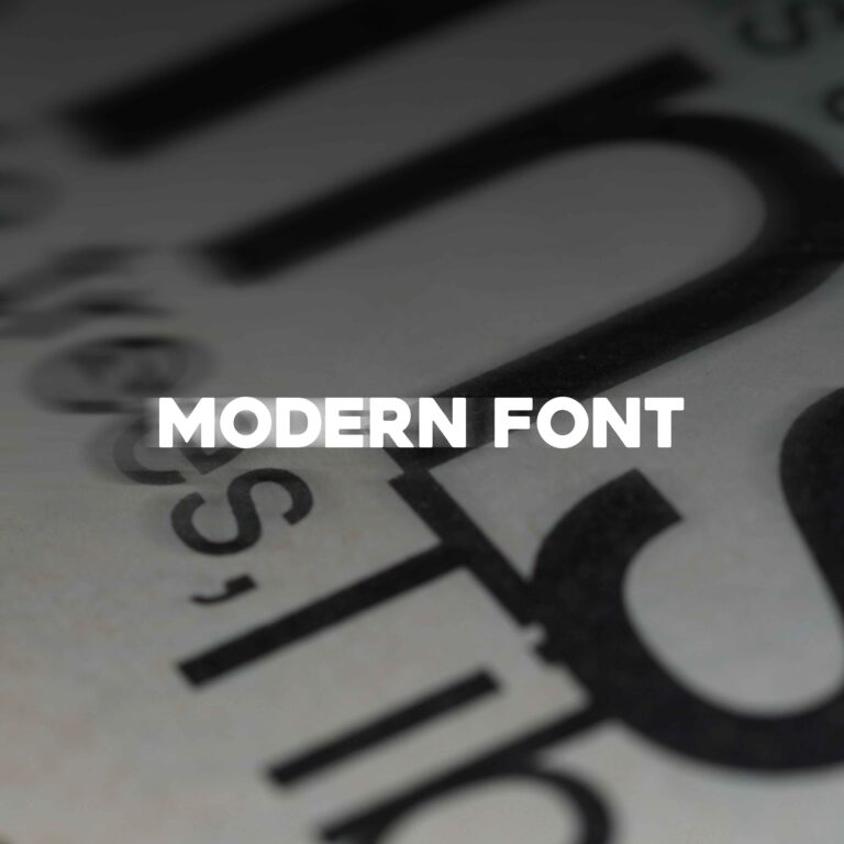 7 Macam-Macam Font Sans Serif Keren untuk Desain Menarik