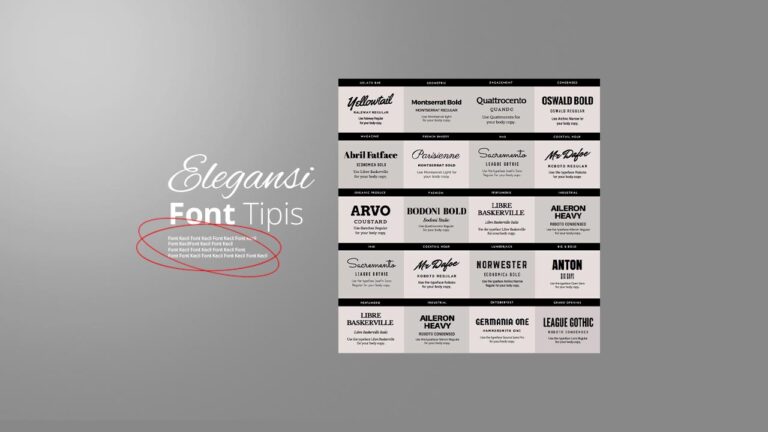 Font-Tipis