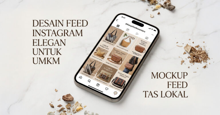 desain feed instagram